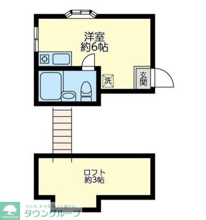 サンラザール長沼の物件間取画像